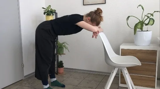 menstruationsschmerzen selbsthilfe - beckenkippen setlich right