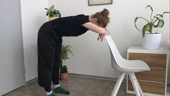 menstruationsschmerzen selbsthilfe - beckenkippen UP