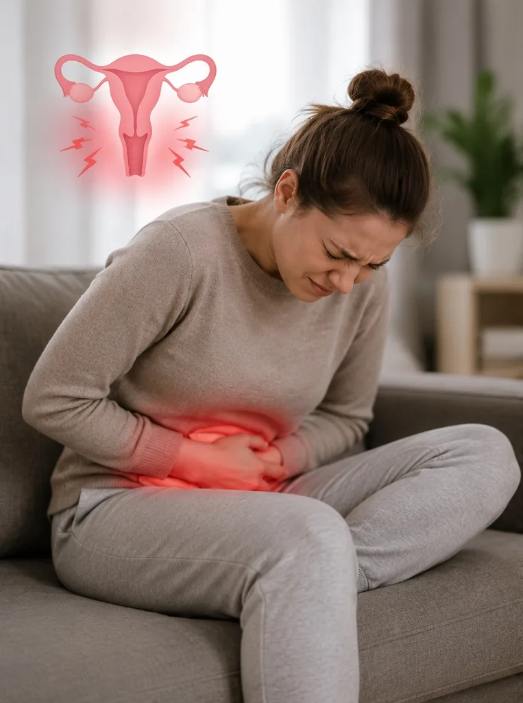 Menstruationsschmerzen und physiotherapie